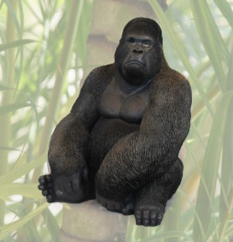 Gorilla sitzend *SELBSTABHOLUNG*